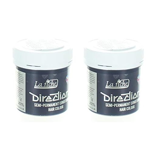 La Riche Directions Coloration capillaire semi-permanente x2 Pack- Gris orageux