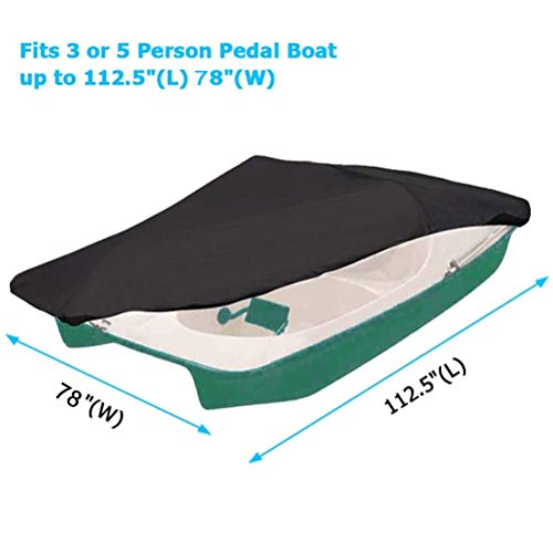 image for STTC Pedal Boat Cover, Dust Proof Waterproof Marine Grade Oxford Cloth