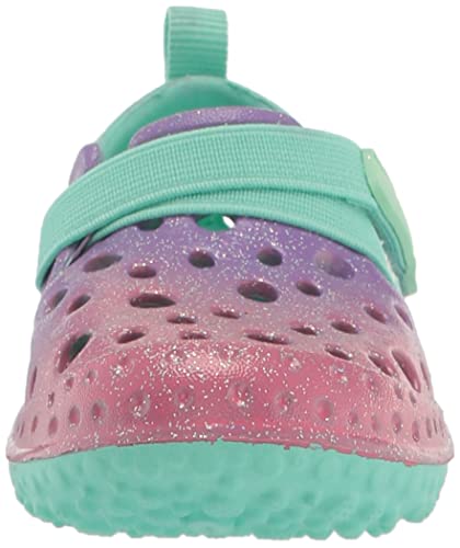 Western Chief Kids Lightweight, Comfortable EVA Toddler Play Water Shoe Sandal, Ombre Multi, 6 US Unisex2