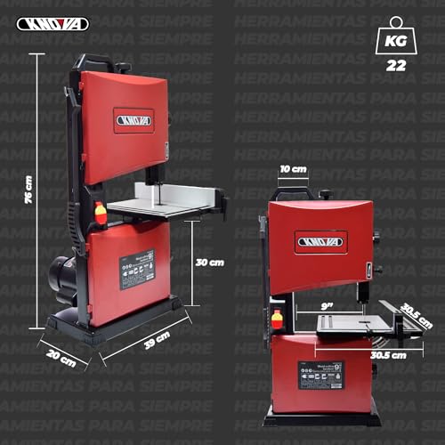 Sierra de cinta para madera Marca Knova (2)