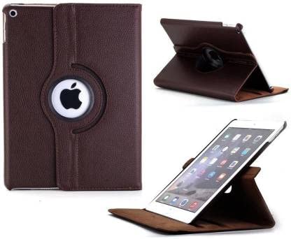 Soezit Compatible with Apple iPad mini 1/2/3 Flip Case Cover, 360 Degree Multi-Angle Kickstand Viewing Cover for Apple iPad mini 1/2/3 – Black