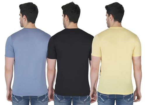 Image of SHAUN Men T-Shirt(104MTC3 $P Pack of 3)