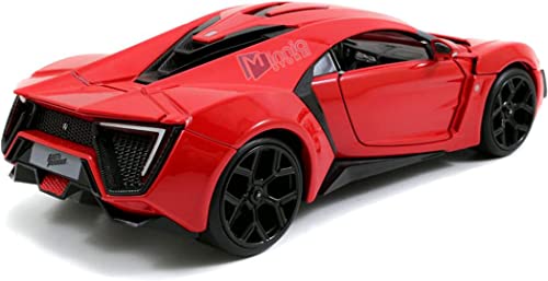 Image of 1 /32 lykan hypersport Model Car with Box, Zinc Alloy Pull Back Toy car with Sound and Light for Kids Boy Girl Gift?Colors as Per Stock? (lykan hypersport)