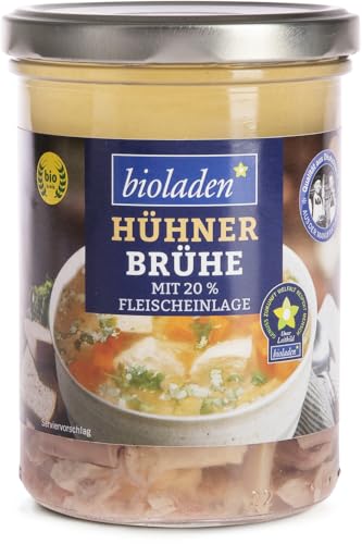 Hühnerbrühe mit 20% Hühnerfleisch 6 x 400 ml
