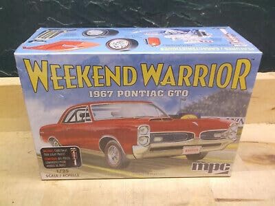 Skill 3 Model Kit 1967 GTO Weekend Warrior 3-in-1 Kit 1/25 Scale Model by MPC MPC918M - Image 2