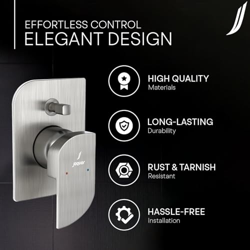 Image of Jaquar Single Lever Exposed Parts Kit | Durable Bathroom Fitting with Stylish Finish | Easy Installation & Long-Lasting Performance - Chrome