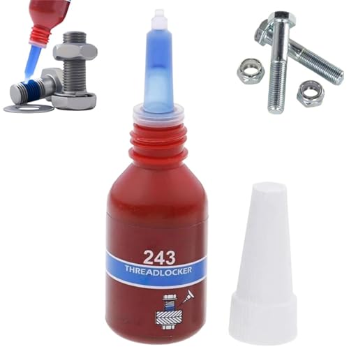 Schraubensicherung 243 Schraubensicherung Mittelfest & Dichtung Vibrationfester Schraubenkleber für Industrie Handwerk und Heimwerken