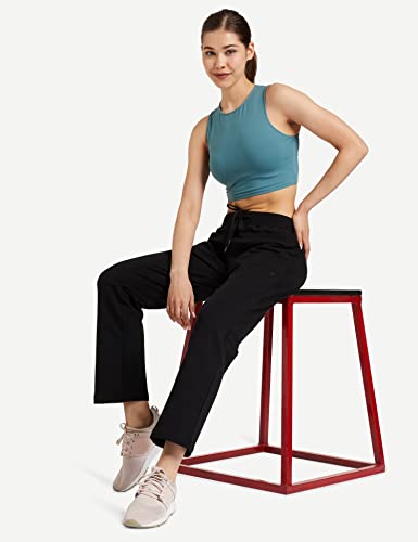 Image of Amazon Brand - Symbol Women's Straight Fit All-Season Jogger Track Pant (Mid Rise | Ankle Length) (Available in Plus Sizes)
