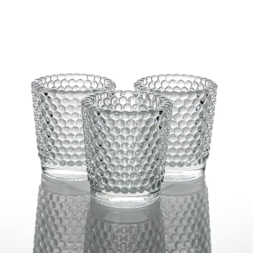 Richland Votive Candle Holders Hobnail Clear Set of 72