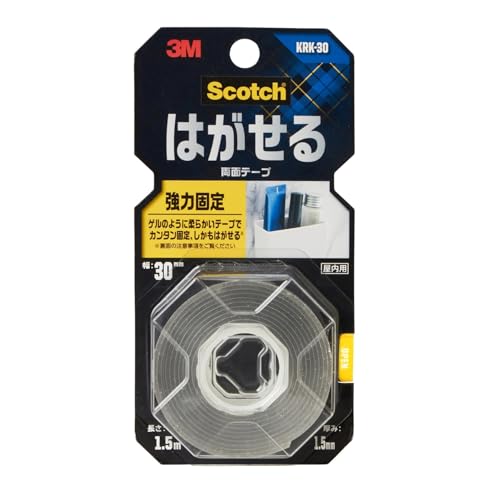 3M ʃe[v ͂ ͌Œ  XRb` 30mm×1.5m 1 KRK-30