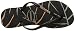 Havaianas Women's Slim Logo Metallic Flip Flop,Black/Silver,37/38 BR (7/8 M US)