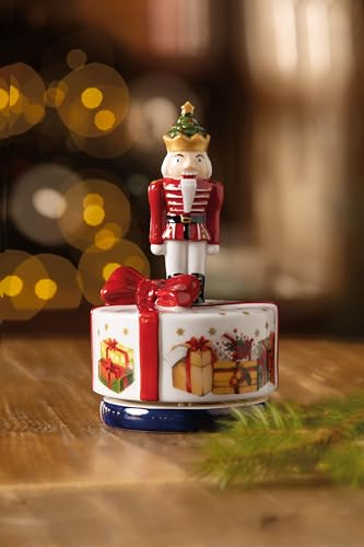Miniatura 2 de Villeroy Boch - Nostalgic Melody, Cascanueces Giratorio, 9 X 15cm, Porcelana, Multicolor, 14-8640-6308