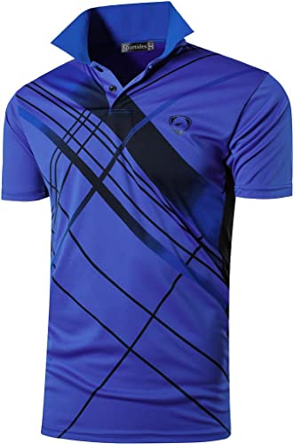 3 Pack Men's Golf Shirt Short Sleeve Quick Dry Sport Polo Tee Shirt T-Shirts Tshirt Tops Tennis Pickleball Badmintion LSL1953