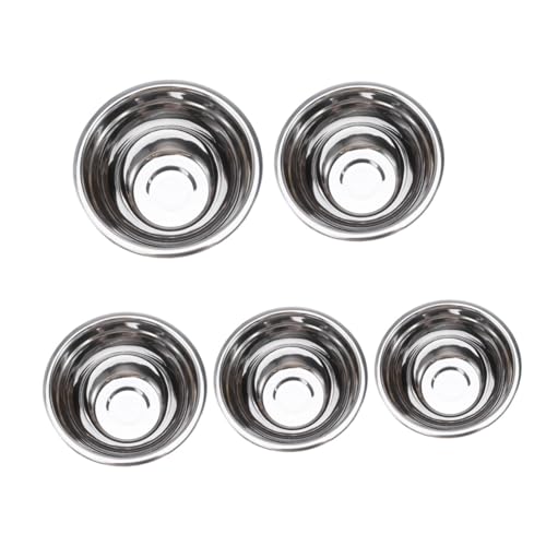 TEMPNAP 深型ステンレス製ミキシングボウル 安定ベース付き 調理用卵泡立