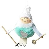 🎅🎄🎁 Design: Ski-Weihnachtspuppen, Plüschpuppen. Sie werden jeder Familie Weihnachtsgeschenke und Segen schicken. Frohe Weihnachten!