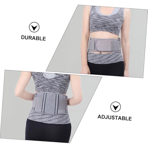 Faja lumbar ajustable para soporte y calor miniatura 3