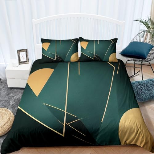 Housse de couette 220x240 de qualité supérieure géométrique
