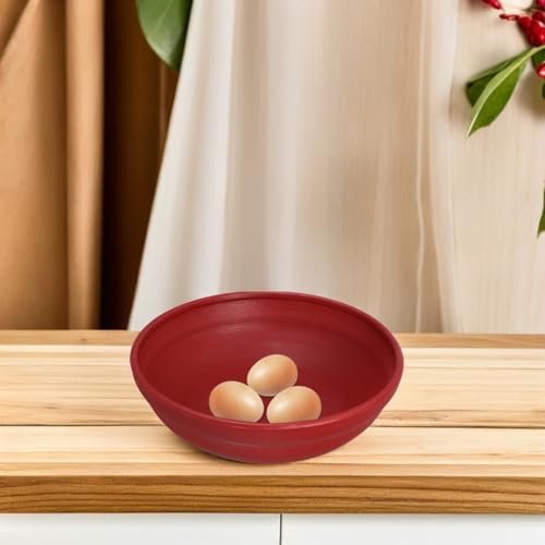 Image of Pigeon Nest Egg Basin 9.25X9.25X2.67In Reusable Plastic Bird Nesting Bowl for Small Pet Birds Hatching Incubation and Breeding