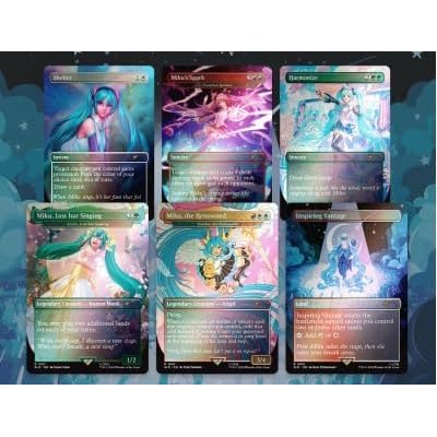 mtg how many lands in a 40 card deck Magic The Gathering Secret Lair Hatsune Miku Beloved Princess Rainbow –  Grants Cards and Collectibles