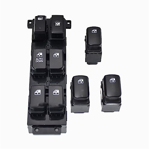 Interrupteur de vitre électrique robuste pour Hyundai Santa Fe CM boîtier lève-vitre 93570-2B140