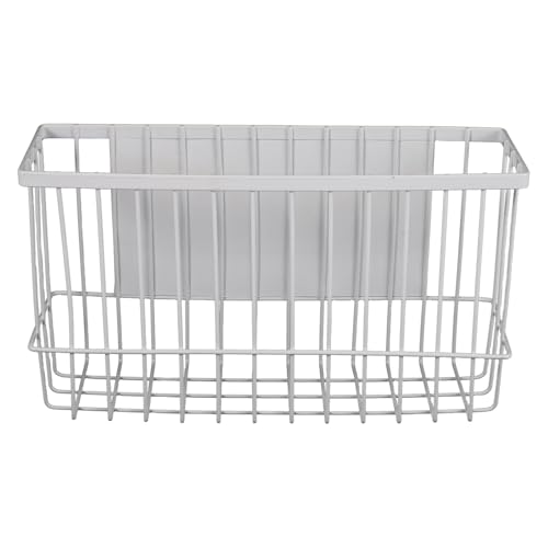 Panier magnétique blanc pour vélo électrique, organisateur étanche 26x8x15,5 cm pour scooter