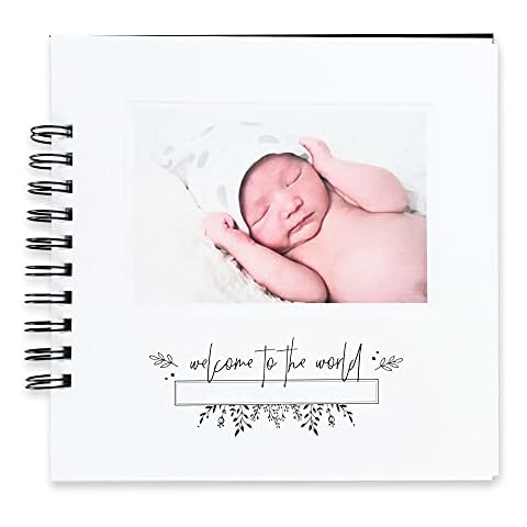 Single Mom Baby Memory Book: Minimalist, A Black and White, Simple Photo Journal and Album First Year Memory Book Gender Neutral (Up to Year 5) Cover