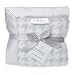 SwaddleDesigns Stroller Blanket, Puppytooth, Sterling