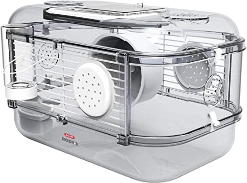 Zolux Cage pour Hamster, Souris, Gerbille ''RODY 3'' Mini