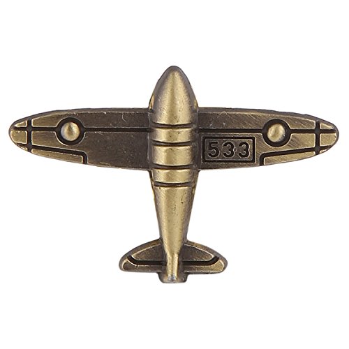 TRIPIN Plane Shape Small Size Lapel Pin Brooch For Men