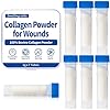 Smelling salts Collagen Powder for Wounds – Medical-Grade Bovine Collagen, Collagen Wound Care Powder, Supports Tissue Regeneration, Accelerates Healing, Reduces Scarring, 7 Tubes x 1g