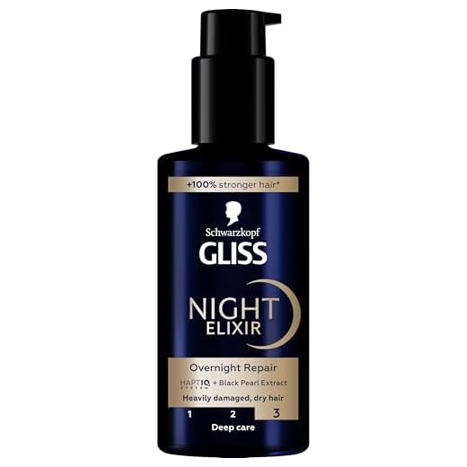 Gliss Kur Night Elixir Ultimate Repair Tratamiento Mascarilla de Pelo, 100ml