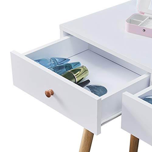 OFCASA - Tavolo da toeletta con luci a LED