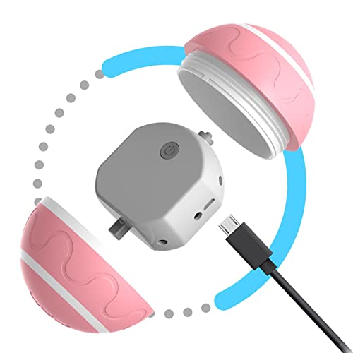 Bola de cachorro de controle remoto | Auto Rolling Ball para estimulação mental do cão - Bola de bri