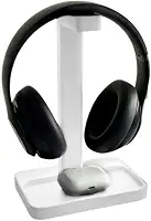 Suporte para headset e Fone De Ouvido Gamer. (Branco)