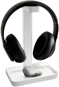 Suporte para headset e Fone De Ouvido Gamer. (Branco)