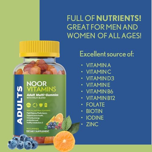 Noor Vitamins Halal Adult Multivitamin Gummies