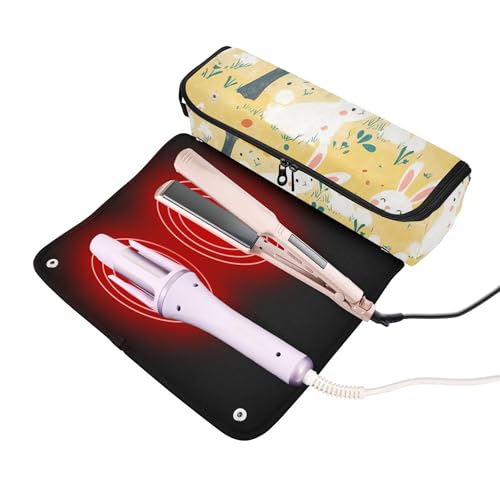 Bolsa de viaje para herramientas de cabello con aislante térmico miniatura 2