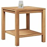 【Design Moderne】 Élevez votre espace de vie avec cette table basse moderne qui combine design épuré et fonction pratique, répondant aux styles contemporains tant à l'intérieur qu'à l'extérieur. Sa structure en bois de teck massif de forme rectangulaire allie durabilité et élégance, idéale pour ceux désirant un centre de table à la fois stylé et fonctionnel pour des mises en scènes sociales ou des moments tranquilles.