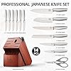 KnifeSaga-Knife-Set-Premium-Japanese-High-Carbon-Stainless-Steel-14-Pcs-Kitchen-Knives-Block-Set-with-Built-in-Sharpener-and-Wood-Block-Razor-Sharp-Knife-Sets-for-Kitchen-with-Ergonomic-Handle KnifeSaga Knife Set Premium, Japanese High Carbon Stainless Steel 14 Pcs Kitchen Knives Block Set with Built-in Sharpener and Wood Block, Razor Sharp Knife Sets for Kitchen with Ergonomic Handle