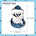 HXOUSE Shark Gear Shift Hoodie - Easy to Put & Remove Cool Shifter Hoodie for Most Car Shifters, Soft Fabric Shift Knob Hoodie for Universal Interior Accessories for Cars (Shark Blue)
