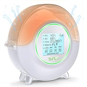 [SUNLU Offiziell] 2025 Neuester Filament Trocken Box S2, Trockenbox mit 360° Rundumheizung, Aufbewahrungsbox für 3D Drucker Hält das Filament Trocken, Filament dryer Weiß