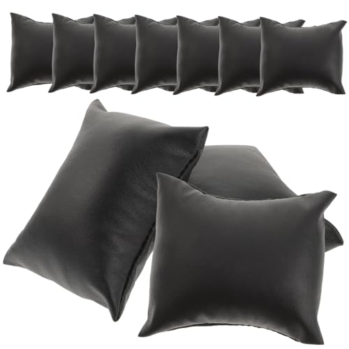 MERRYHAPY 10個皮製ジュエ 展示 枕 腕時計 レット用ディスプ ー な装飾用 ッ