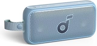 soundcore Motion 300 Bezprzewodowy przenośny głośnik Hi-Res z technologią BassUp, głośnik Bluetooth z technologią SmartTune, dźwięk stereo 30 W, IPX7, do ogrodu i pieszych wędrówek (Niebieski)