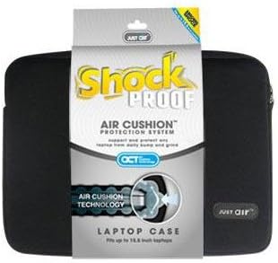 Just Air 8233PL Shock-Proof Case for Laptops up to 13.5" (Black)