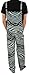 Zubaz NFL Unisex Adult Bib Overalls Zebra Lightweight, Las Vegas Raiders, X-Small