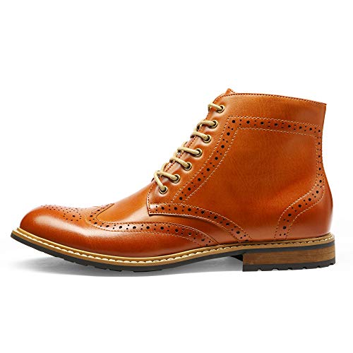 Image of Bruno Marc Men's Dress Ankle Motorcycle Boots