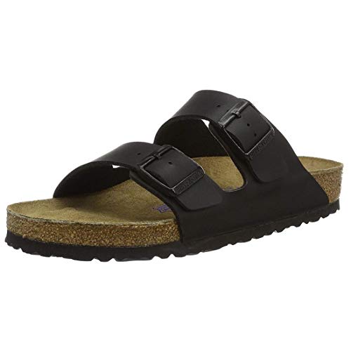 Birkenstock 051793 Arizona Black, Birko Flor Uomo, Black Eu 40
