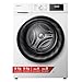 Corberó - Lavadora Secadora Carga Frontal | CLSH85VIN | 8 Kg lavado y 5 Kg secado | 1400 RPM | 15 Programas | Inverter | Función Vapor, ECO y antialérgico | Inicio Diferido | | Puerta XXL | Blanco