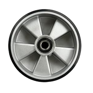 Oswald Transportgeräte Polyurethan Hubwagenrad 180 x 50 mm