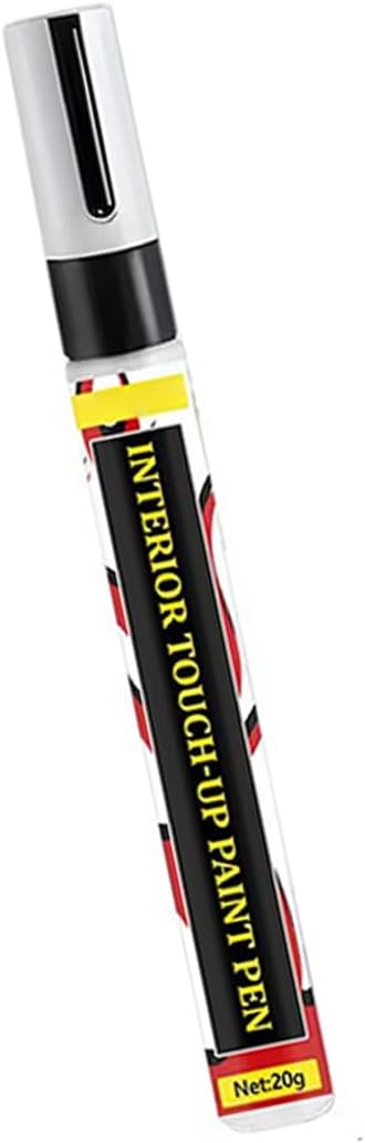 Quick Dry Restoration Pen for Interior Steering Button Scratches Black ABS Repair Pen for